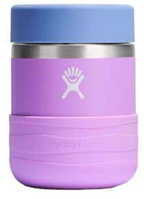 Hydro Flask Insulated Food Container - Snack Container for Kids and Lunch Box - 12 Oz Food Jar in Anemone Purple