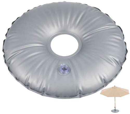 KONTONTY Base De Parasol à Eau pour Plage Paquet De Lestage Support Et Pratique Résistant Vent Compatible Parasols Et Tentes pour Terrasse Et Jardin