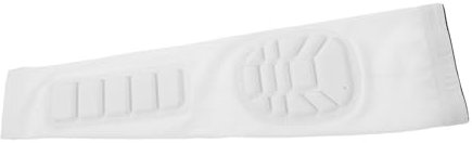 Kisangel Arm Sleeve Mit Ellbogenpolster Für Sport Und Fitness Schutz Für Athleten Atmungsaktive Armabdeckung Für Volleyball Und Basketball Jugend Und Handgelenkschutz Weiß