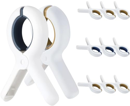 Große Badetuch Klammern,9 Stück Handtuchklammern für Strandliegen,Winddicht Strandtuch Clips,Wäscheklammern,Starke Towel Clips Klammern für Tägliche Wäsche,Dicke Kleidung,Badetuch,Bettwäsche