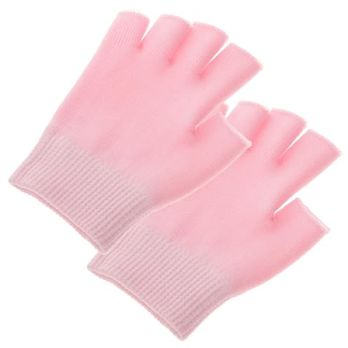Ipetboom Guantes Hidratantes de Gel para Manos Mitones Elásticos de Cuidado y Reparación Hidratación Profunda para Mujeres y Niñas Protector de Dedos para Suave y Flexible