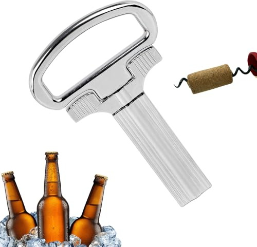qixeuoa Korkdragare, ölkorkskruv – bärbar korkskruv för bar sommelier hemma utomhus camping resor present