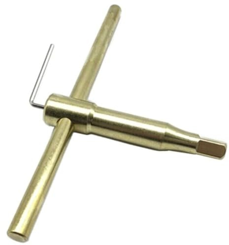 ZYNCUE Drehfutterschlüssel T-Griff Werkzeug für die meisten Bohrmaschinen, 10 mm/12 mm/14 mm Durchmesser, 40CR Abschreckmaterial