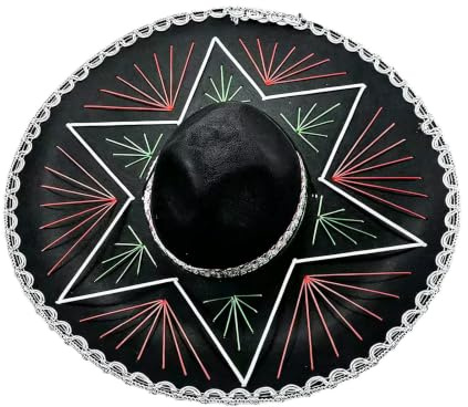 El Sombrero Mexicano Traje de Disfraz Tradicional Estadounidense