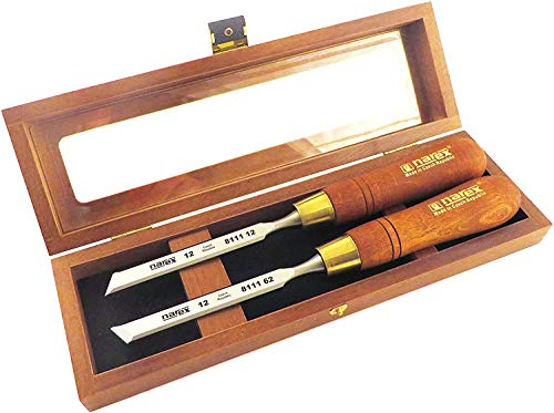 Stechbeitel/Schrägbeitel Set 2-teilig, Modell:12 mm