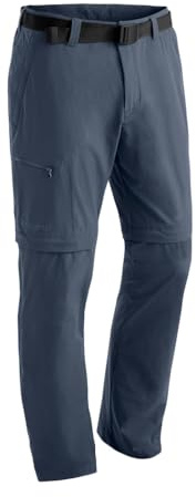 Maier Sports Tajo, Pantalon de Randonnée Déperlant Homme | Pour le Trekking et la Randonnée, Séchage Rapide dryprotec et Fonction T-Zip-Off, Idéal Toute l’Année