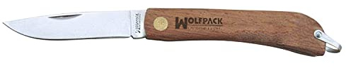 Wolfpack 2162055 Coltello Navaja Wolfpack, Modello Quercia, lunghezza: 8,8 cm a lama Chiusa