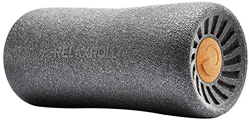 Relaxroll Faszienrolle, Massagerolle MaxiRoll, Metallic Silber, R1000