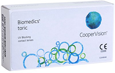 Cooper Vision AVAIRA Torische Monatslinsen weich, 6 Stück/BC 8.5 mm/DIA 14.5 mm/CYL -0.75 / ACHSE 40 / -3 Dioptrien