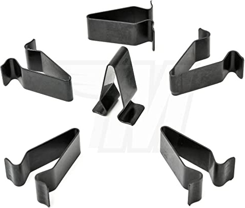 20x Innenverkleidung Befestigungs Metall Clip | 4B0867276A
