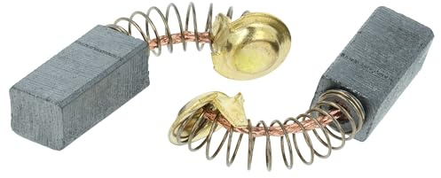 vhbw 2x balais charbon compatible avec Hitachi VRV16 | W14VB, W14, W16SA, W16, W4YE, W4YD, SO110, W4YF, SV12, SP13 outil électrique - 6,5x7,5x13 mm