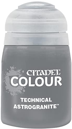 Citadel Games Workshop Pot de Peinture - Technical Texture Astrogranite (24ml), Gray