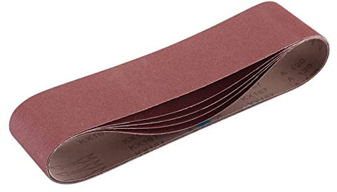 Draper 09271 Cloth Sanding Belt, 100 x 915mm, 120 Grit (Pack of 5)
