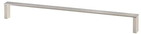Handtuchhalter Boston eckig Länge 600 mm x Höhe 30 mm x Tiefe 70 mm Edelstahl gebürstet Tuchhalter Korpusmontage oder Wandmontage Handtuchstange von SOTECH
