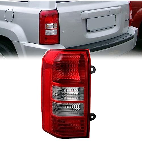 SUROK Rücklicht Rückleuchte für Jeep Patriot 2008-2017, Auto Rücklicht Montage Bremslicht Blinker Links Rechts Ersatzteile,Left 1PCS