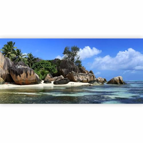 murando PREMIUM Fotomurales Tropical Mar Playa 550x250 cm XXL Papel de esquina Papel pintado tejido no tejido Decoración de Pared decorativos Murales moderna de Diseno Paisaje Panorama c-A-0058-a-c