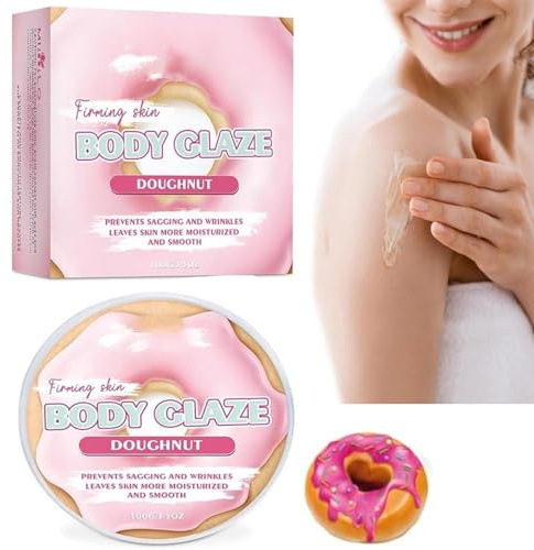 Donut Body Glaze,Body Glaze Body Butter,Whipped Body Butter For Women,Body Glaze Cream Leaves Skin Soft And Radiant Without Being Greasy For Dry Skin (Donuts)