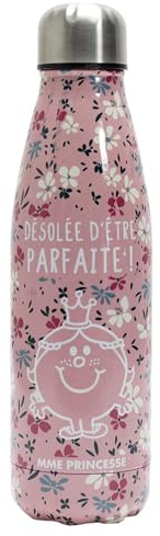 Linnea Bouteille isotherme 50 cl motif floral LIBERTY Madame princesse rose