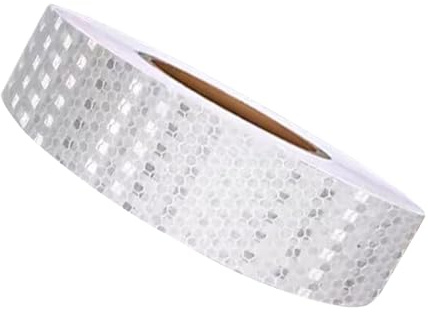 Cinta reflectante para remolques, cinta adhesiva de alta visibilidad, 5 cm x 10 m, fluorescente, impermeable, advertencia para vehículos al aire libre, remolques de emergencia