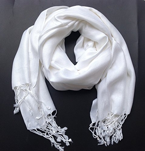 HC enterprise Bufanda lisa, 015 (Blanco)