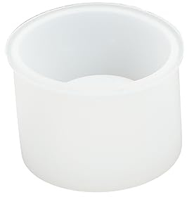 Molde de Silicona para Macetas DIY Reutilizable Blanco | Alta Transparencia, Flexible y Fácil de Desmoldar, para Epoxi y Moldes, Uso Manualidades y Bonsái
