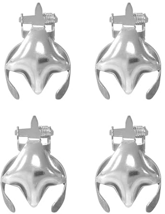 Kerzenlöscher – 4 x automatischer Dochtflammenlöscher | dekorativer Kerzendochtlöscher, automatischer Kerzenlöscher-Ring zum Aussetzen der Kerze