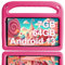 GOODTEL Tablet Kids Android 13 7GB RAM+64 GB ROM, Tablet da 7 pollici per bambini, WiFi, Bluetooth,istruzione + giochi, doppia fotocamera, controllo parentale, con custodia EVA - Rosa