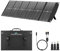 Ecosonique 100W Portable Foldable Solar Panels Charger Fast Charging with USB-C PD3.0 USB-A QC3.0 DC 20V Lightweight with Kickstand for Camping Power Station Solar Generators Cell Phones Power Banks