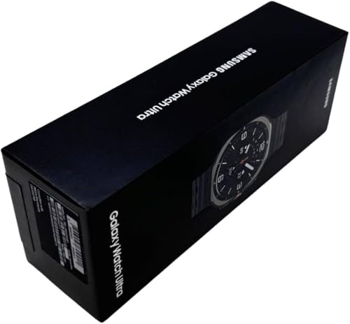 Samsung Galaxy Watch Ultra (47 mm, LTE, azul titanio) con batería de hasta 100 horas | Procesador de 3 nm | GPS dual | Botón rápido/sirena | Cristal de zafiro | 10 ATM e IP68 | Monitor BP y ECG |
