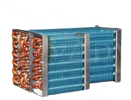 Evaporador Condensador Refrigerado Por Aire Refrigerado Por Agua Refrigeración Fabricación De Hielo Enfriador De Placas De Aluminio Congelador Refrigerador(B)