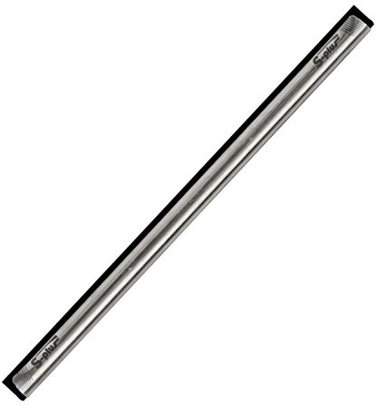 Unger UC450 Plus S-Schiene mit Soft-Gummi, Schwarz/Silber, 45cm Größe