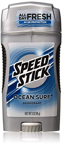 Speed Stick Clear Solid Deodorant, Ocean Surf 3 oz Pack of 5