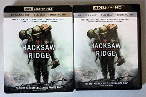 Hacksaw Ridge 4K Ultra-HD [Blu-ray + Digital HD] [2017]