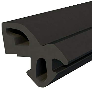 DQ-PP Joint de fenêtre | Noir | 10 m | S-1560 Aluplast | Fenêtre PVC | Joint d'étanchéité en caoutchouc | Joint de fenêtre en plastique | Joint profilé en aluminium