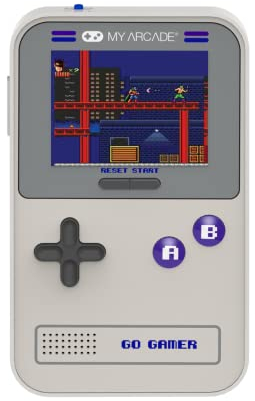 My Arcade Go Gamer Classic-Purple: Portable Electronic Game Console with 300 Games, Full Color 2.5 Screen - Fun for The Entire Family(DGUN-3910)