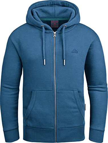 Grin&Bear Hoodie herr sweatjacka GEC605, bensin, XL