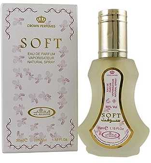 Eau de Parfum en espray suave de 35 ml – Al Rehab para hombre y mujer – almizcle suave vainilla oriental