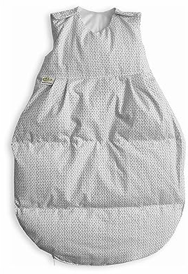 Set Odenwälder Daunen-Schlafsack & Windel Blaubär/Baby Winterschlafsack atmungsaktiv & längenverstellbar/Kinderschlafsack 90% Daunen, 10% Federn/Schlafsack waschbar