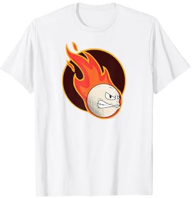 Völkerball Feuerball Sport Dodgeball Spiel Brennball T-Shirt