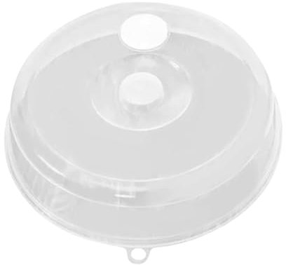 Couvercle De Plat À Micro-ondes - Couvercle Transparent, Cloche Micro-Ondes En Plastique Avec Sortie De Vapeur, Protection Contre Les Éclaboussures De Micro-ondes