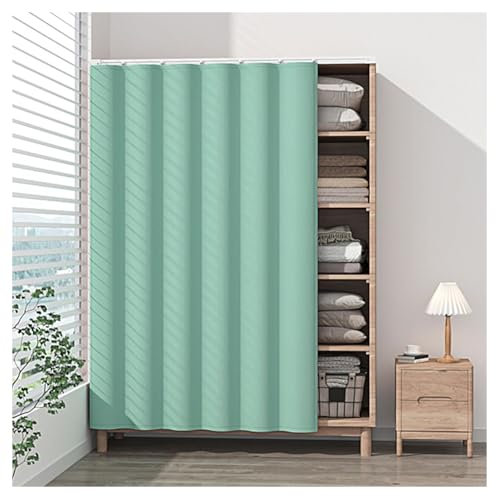 Küchenvorhänge, kurze Bücherregal-Vorhänge, Schrank-Sichtschutzvorhänge, lichtblockierende Dekoration für Küchen, Schränke und Bücherregale, 90 x 120 cm
