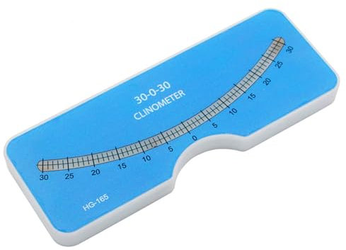 Misuratore di misurazione per scoliosi, scoliometro, strumento di misurazione medica per adulti e bambini