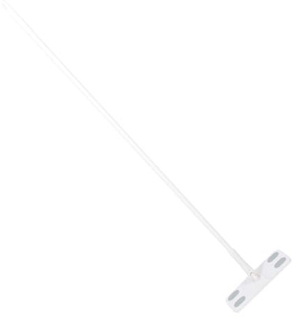 DEARMAMY 5 Piezas Trapeador Electrostático Piso Limpieza Trapeador De Polvo Doméstico Desmontable Sin Cable Depuración Mop Objetivo Familiar Interior Limpio Hogar Fregona De Casa Blanco Abs