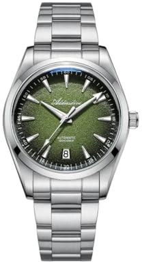 TACTICAL FROG ADDIESDIVE AD2094 NH35 Men’s Automatic Watch Sapphire Crystal 39 mm Diver Watch 100M Water Resist, Green Zifferblatt