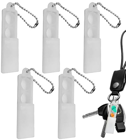 Audiphones Batterilåda | 5 Stycken Skyddande Fickfodral,Hållbara Hörlursaccessoarer, Portabla Resesaker För Semester Utomhus Affärsresor