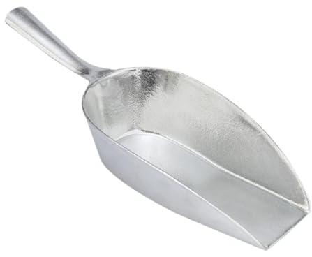 TOYANDONA Pala de Aluminio Gruesa Multifuncional para Granos y Hielo Resistente y Duradera Pala de Cocina Versátil para Hogar Bares y Supermercados Alternativa Cucharones Plásticos
