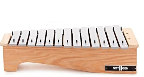 Premier NXT GEN Soprano Metallophone, Diatonic | Individually Labelled Bars for Easy Play, Spare Bars for C F and G Keys, Great for Schools, Soprano Metallophone C5-A6
