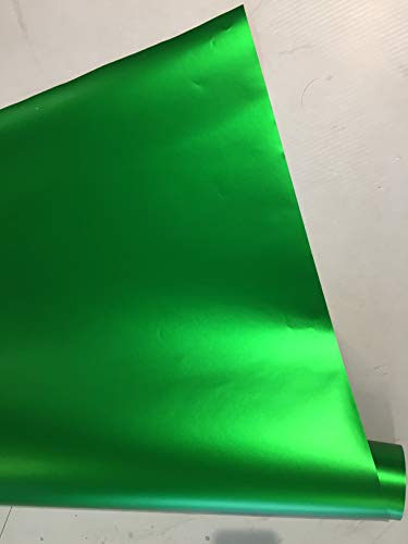 Könighaus (15,13€/m2) Ice Crust Grün Autofolie 100 x 152 cm blasenfrei mit Anleitung