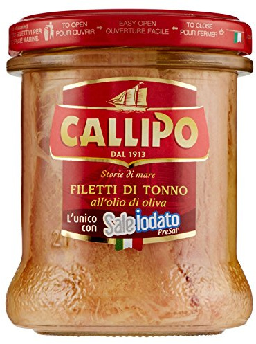 Callipo Filetti di Tonno in Olio dOliva, 175g, 1