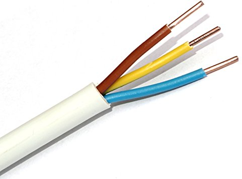 Faber Kabel Mantelleitung Elektrokabel NYM-J (3 x 2,5mm², Länge in Meter, 50)